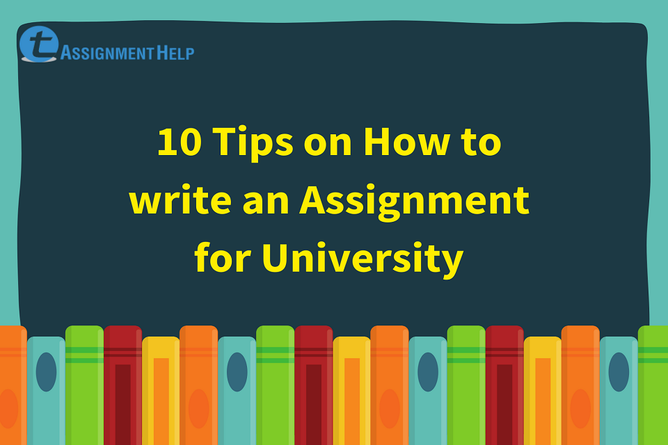 how to write an assignment in university pdf