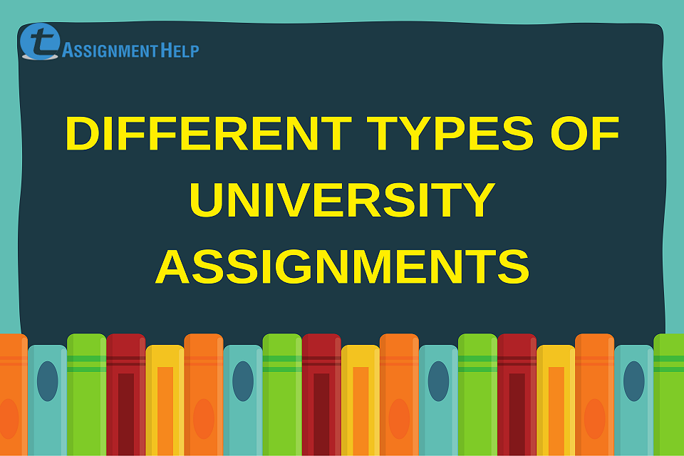 different types of academic assignments