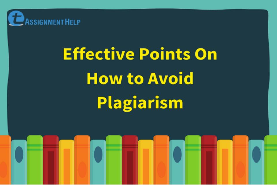 how to avoid plagiarism