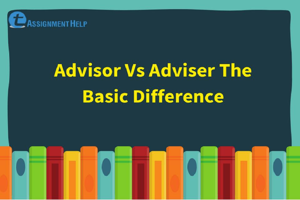 Advisor Vs Adviser