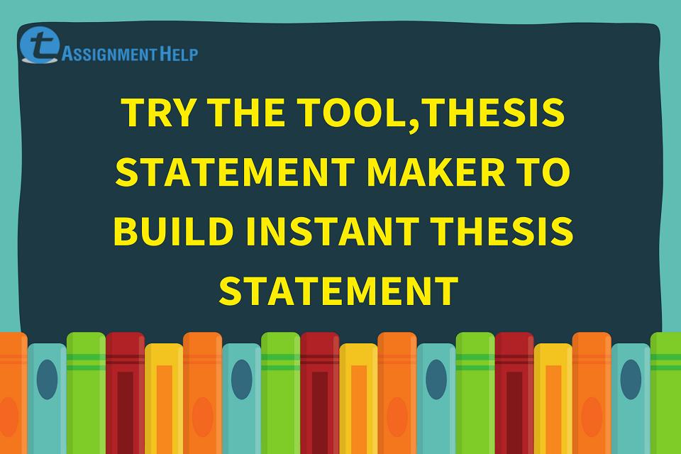 thesis statement maker