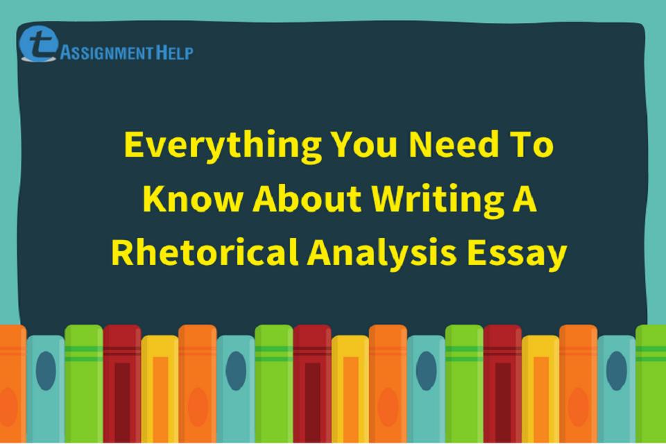 Rhetorical Analysis Essay