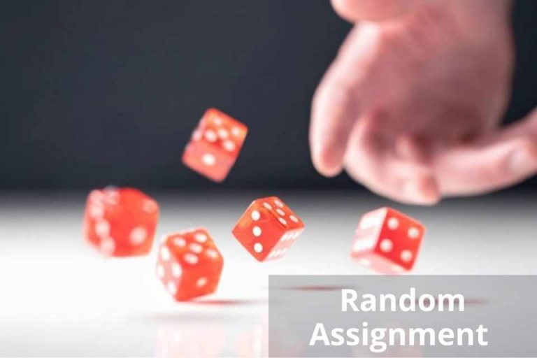 random assignment allows the researcher to more accurately