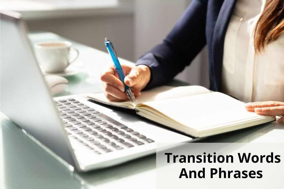 Transition Words And Phrases