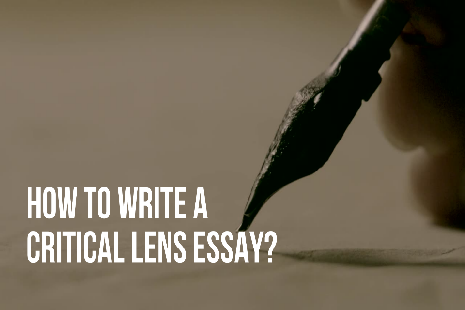 lens essay meaning