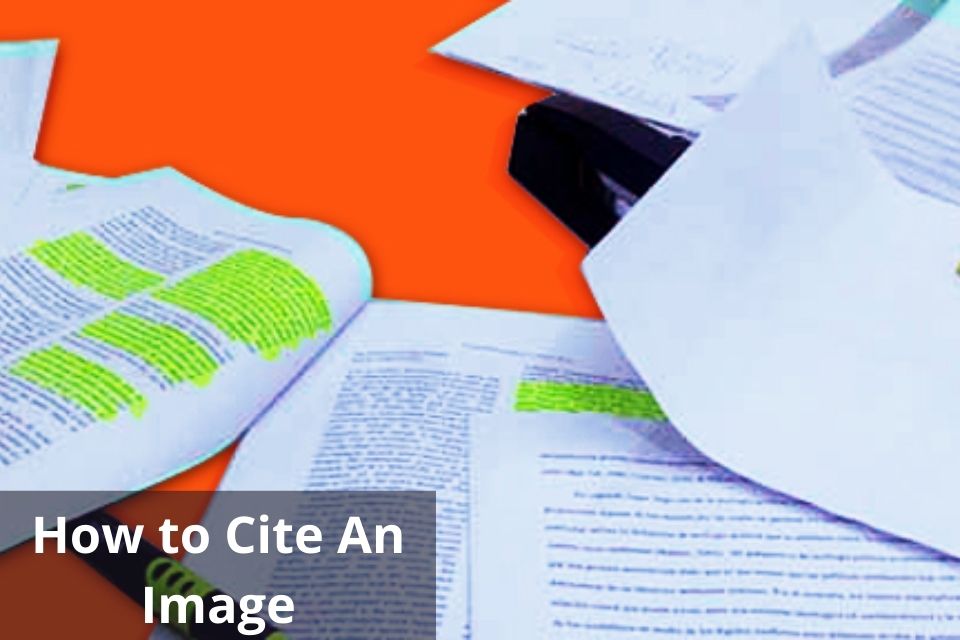 How to Cite An Image