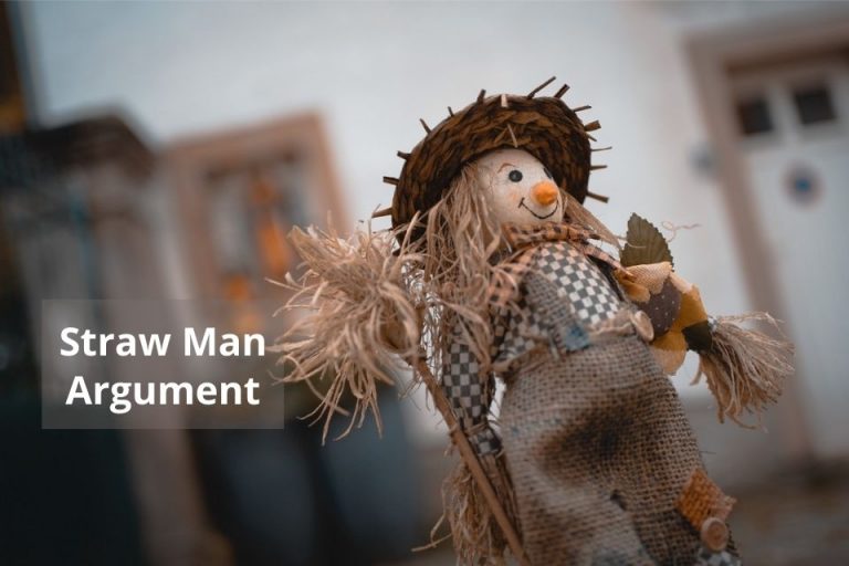 What's a straw man argument? What it means and some examples