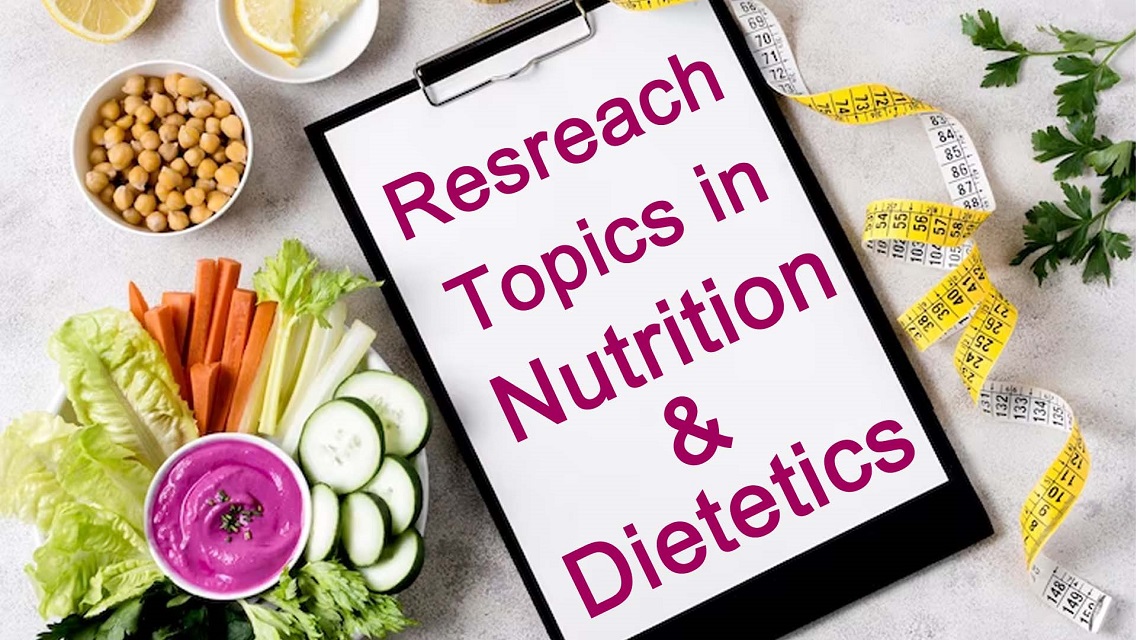 food and nutrition research topics