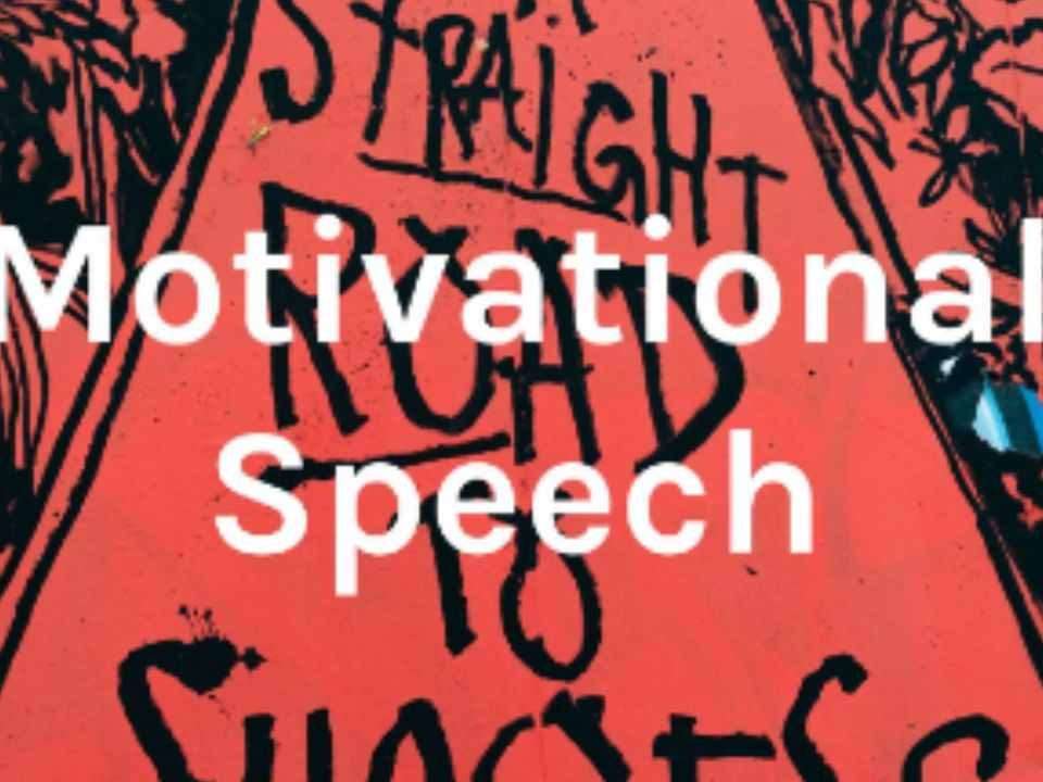 motivational speech