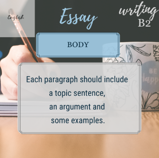 body of an essay