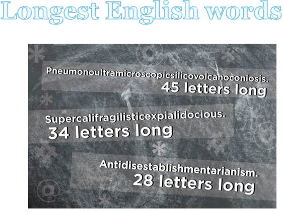 longest English word
