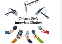 how to cite an interview in Chicago style