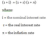 fisher equation mathematically formula